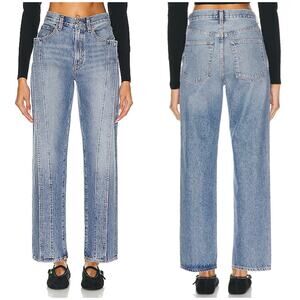AGOLDE Fold Wide Leg Jeans Navigate Wash